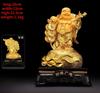 Maitreya Buddha Ornaments Living Room Wine Cooler Big Belly Smiling Buddha Office Decor House Fortune Craft Gifts