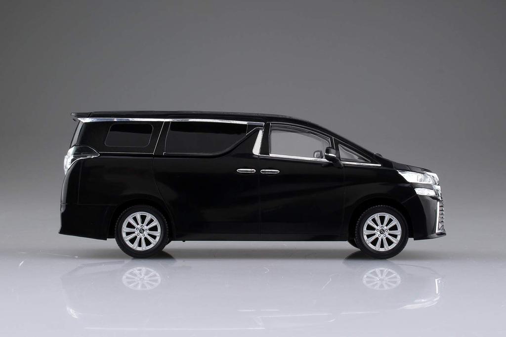 Aoshima Bunka Kyozai The Snap Kit Series Toyota Vellfire Black Plastic Model Kit 04B Co., Ltd. (AOSHIMA) 1/32 Pre-colored