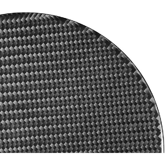 

GZYF Car Tank Cover Trim Oil Gas Cap Sticker Exterior Decoration for Toyota Tundra 2014-2021, Carbon Fiber Black