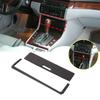 Carbon fiber Center Console Multimedia Cover Trim For BMW 3 Series E46 1998-2005