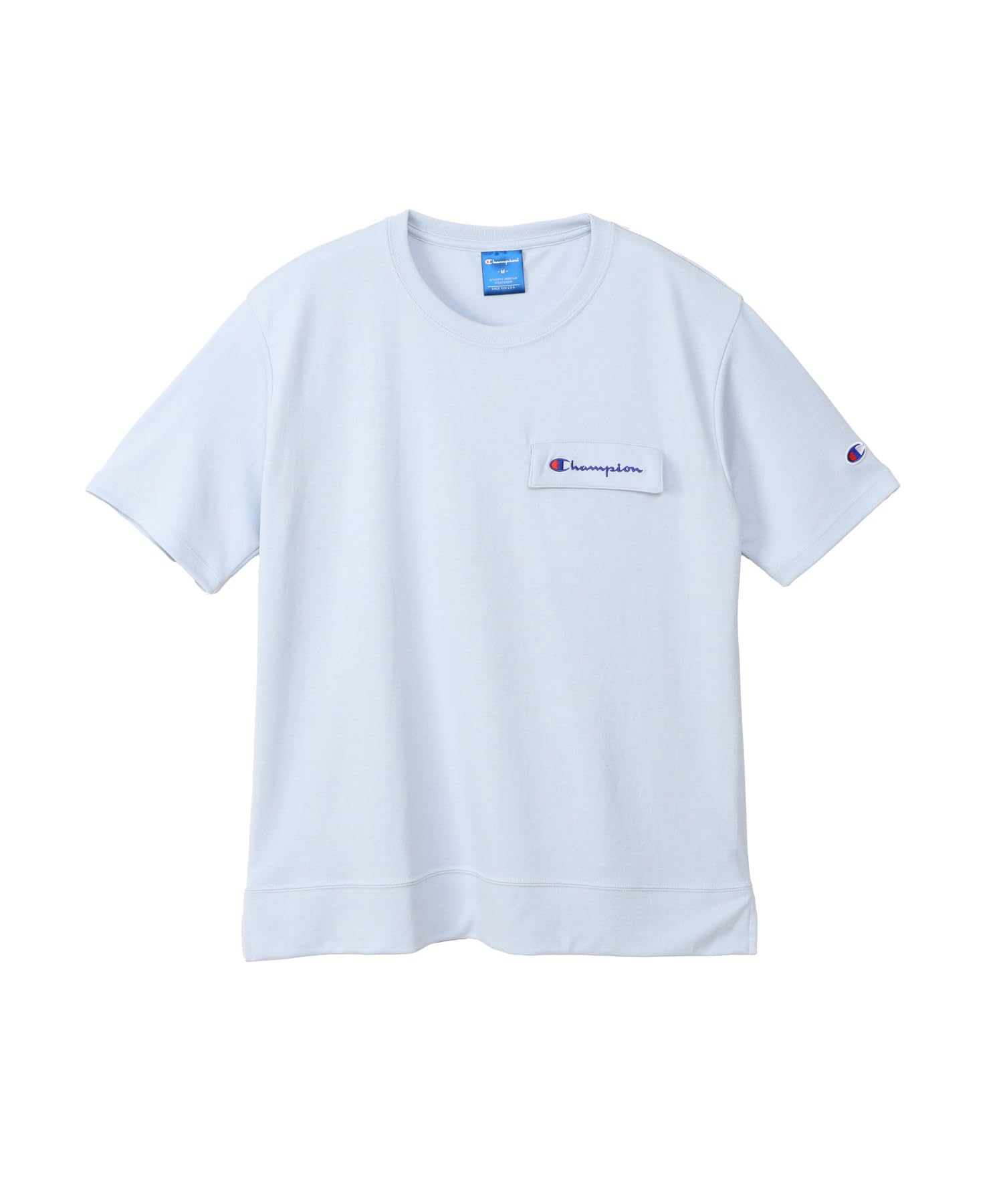 

Champion Sports Short Sleeve Crew UV Heat Script Logo Embroidery Women s T-Shirt, CW-BS310-797-L, Neck, Quick-Drying, Stretch, Protection, Shielding,