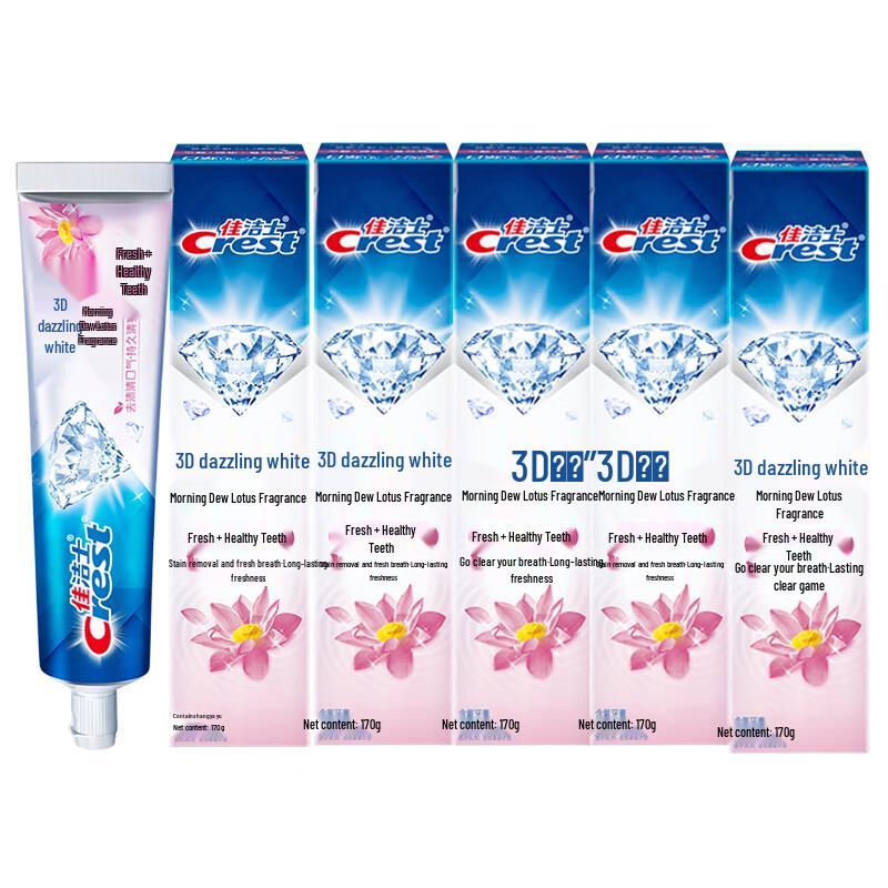 

Crest 3D White Morning Dew Lotus Toothpaste