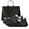 Tech Hera Blue Suede Cushioning Abrasion Resistant Height Increasing Low Top Casual Shoes Unisex Black Cyan DR9761-101(Team1670-)