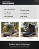 Men's Winter Plus Size High-Top Cotton Snow Boots - Thick Sole, Waterproof, Fleece-Lined for Extra Warmth