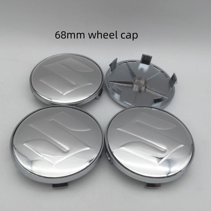 4 db 3D 56mm 60mm 68mm Suzuki Autó Kerékagy Középkupak Embléma Jelvény Borítások Matrica Matricák Styling kiegészítők