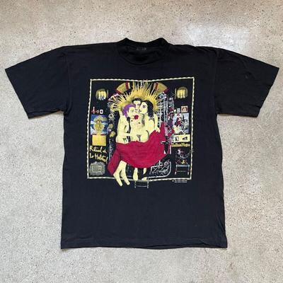 Vintage 1990 Janes Addiction Ritual De Lo Habitual Band Unisex tričko