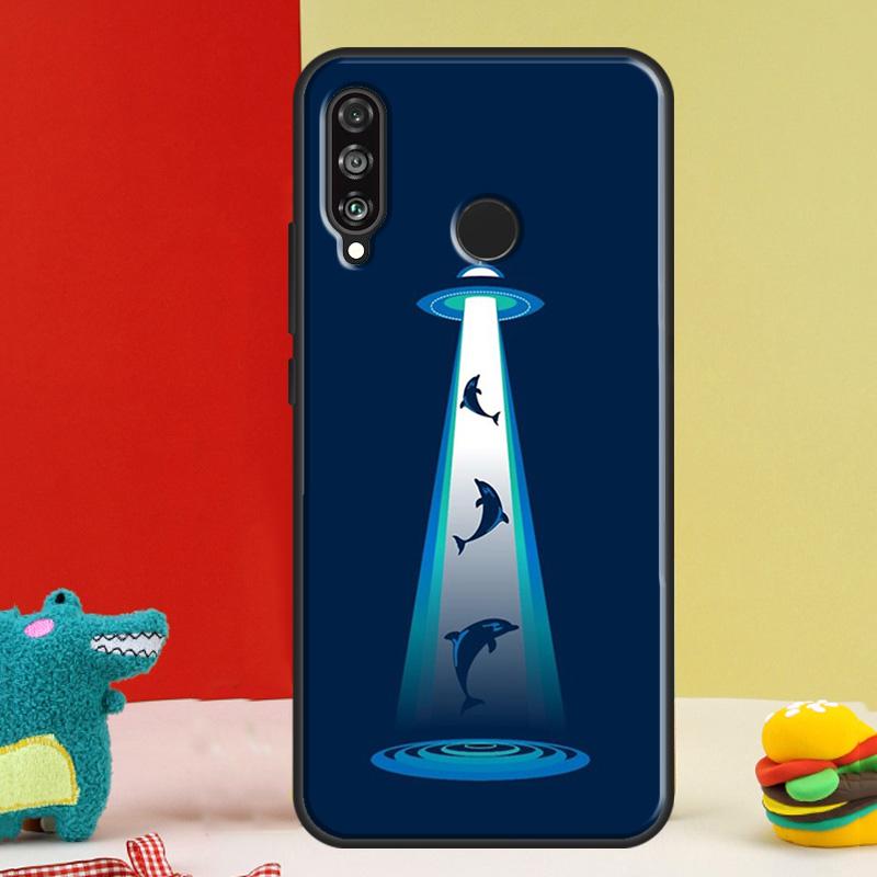 Ozean Delfin Für Huawei Nova 5T 9 10 SE 12i 12s 11i Y91 Y90 Y60 Y70 Y72 Y61 P60 P30 Pro P20 P40 Lite Hülle