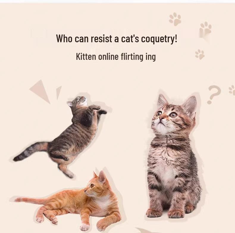 Japanese-Style Cute Black Kitten Umbrella: Fully Automatic, Large, Transparent, Reinforced Long Handle