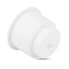 Marine RV Boat Yacht Plastic Drink Cup Bottle Can Holder With Insert Drain Hole   White