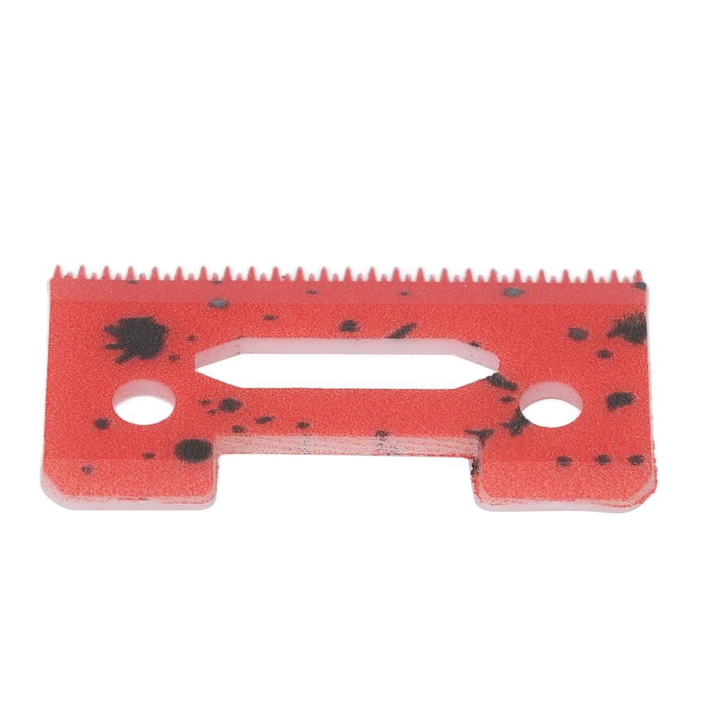 Ceramic Hair Clipper Cutter Blade 49pcs Incisive Teeth Replacement Hair Trimmer Cutter Blade Red