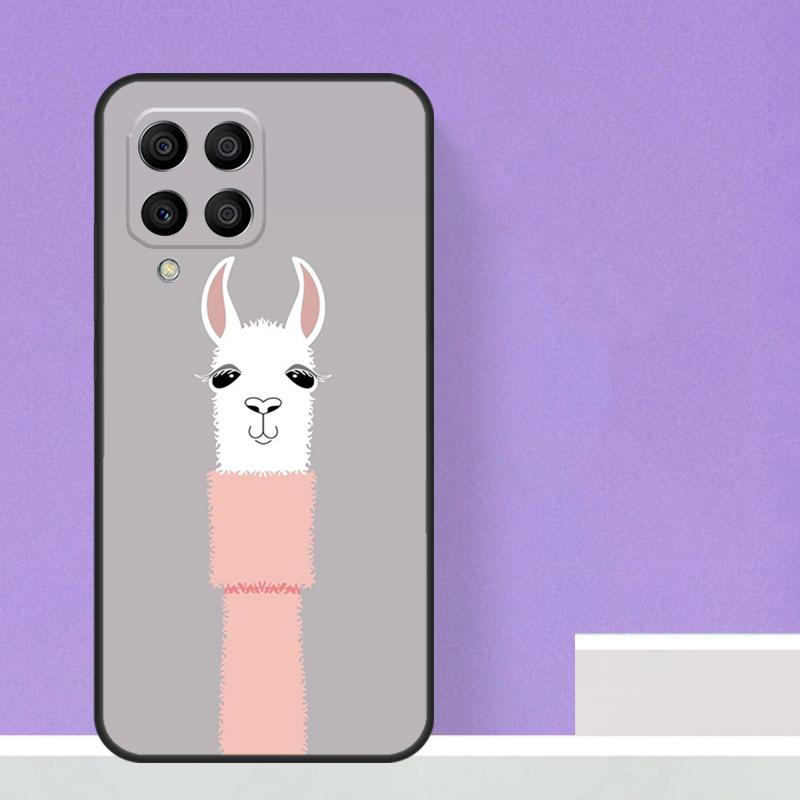 Cute Alpaca Donkey Case For Samsung Galaxy M23 M20 M32 M52 M56 M16 M36 M54 M34 M14 M35 M55 M15 M11 M31 M13 M53