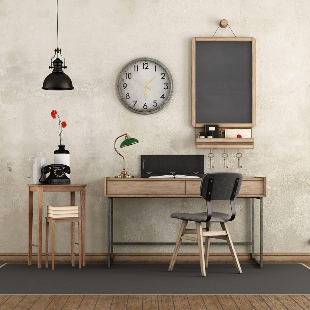 DOITOOL Silence Quartz Clock Movement Silent Clock Mechanism Long Shaft Replacement Clock Kits Wall Clock Movements Mechanism Parts with 3 Hands No