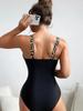 2026 European & American Women's Sexy One-Piece Bikini Swimsuit