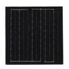 Solar Roof Vent Fan 8W Attic Exhaust Ventilation System DC Brushless for Garage Warehouse Black