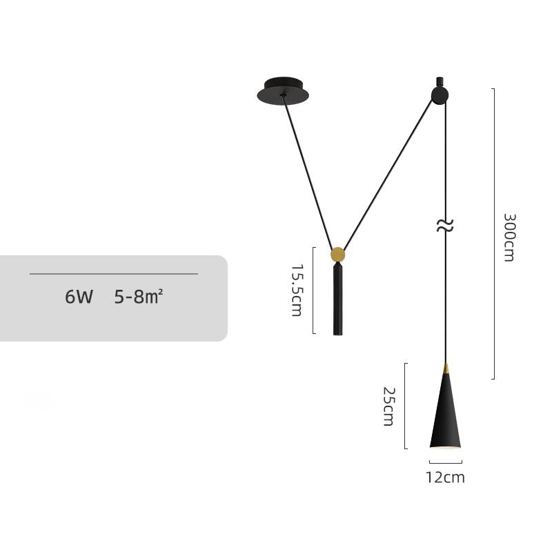 Chandelier Modern Living Room Dining Ceiling Chandelier Creative Bar Bedside Art Room Decoration Suction Ceiling Pendent Lamp