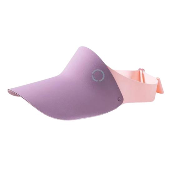 Children Sun Visor Hat Lightweight UV Protection Tennis Sports Cap Breathable Boys Girls Summer Outdoor Anti-UV Wide Brim