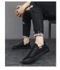 Men's Summer Breathable Knitted Flat Shoes - Lightweight, Soft Sole, Casual Sports Mesh Sneakers