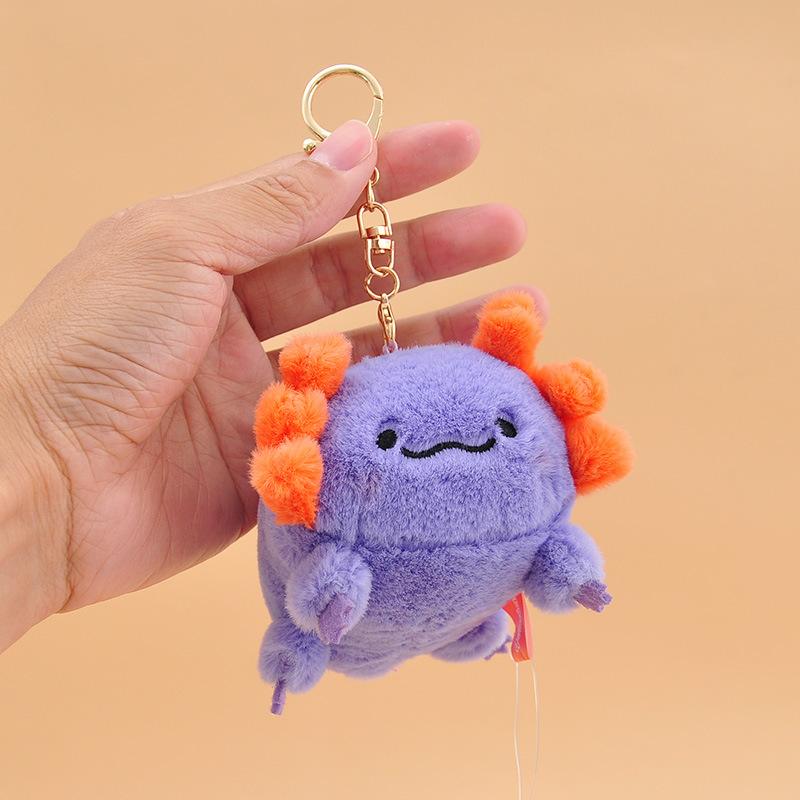

Океанариум Милая Саламандра Плюшевая Кукла Мультяшное Животное Плюшевый Подвеска Брелок Куклы Дети Ребенок Рождественские Подарки Кукла для Сумки фиолетовый