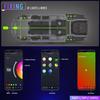 RGB LED Rock Lights 4/6/8/10/12/14 pods APP Control Music Neon Car Underglow Chassis Light for Offroad Truck SUV Rock Lights
