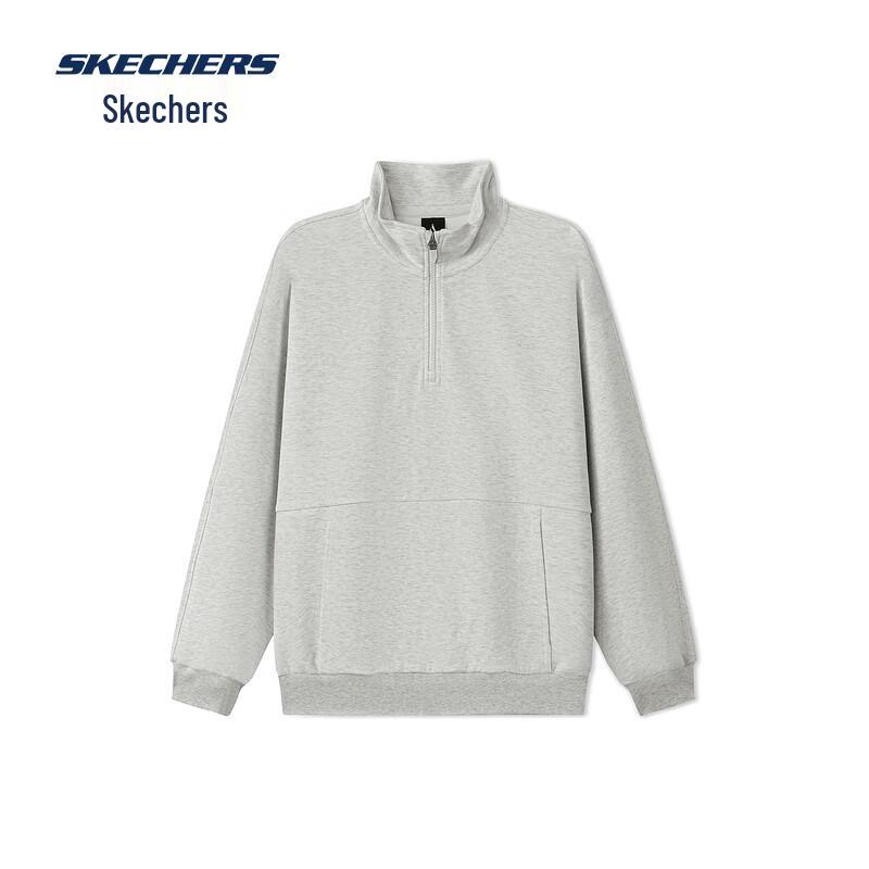 Skechers Women's Loose Fit Stand-Up Pullover Sweatshirt L325W031