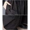DIMANAF Plus Size Women New Long Pants Loose Trousers Big Size Casual Spring Autumn Solid Black Bottoms Skirts