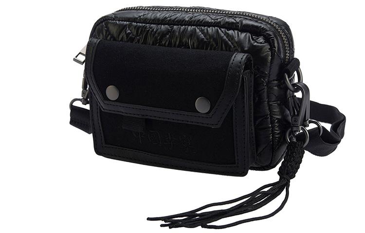Li Ning Fabric Shoulder Bag Regular Unisex Black ABDR322-1