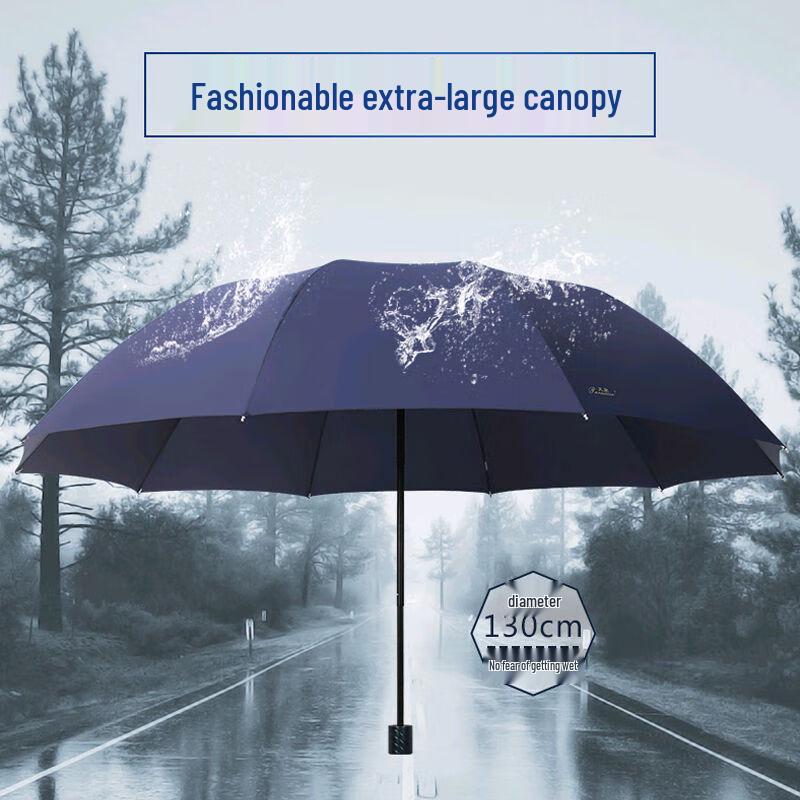 Paradise 10-Rib Windproof Large Folding Umbrella