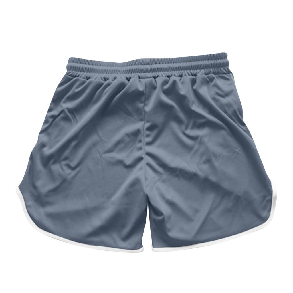 Pantalones Cortos Deportivos de Malla Transpirable para Hombre - Secado Rápido Para Fitness y Running - Juego de Cuatro Piezas - Pantalones de Playa