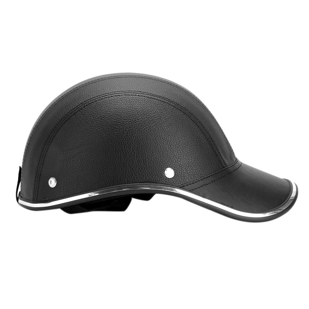 Motorcycle Helmet Security Men Women Portable Impact Resistant ABS(Black A0322 )