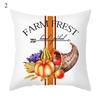 Podzimní povlak na polštář z dýně z javorového listu 45*45 cm podzimní dekorace na polštář vděčné potahy na polštář díkůvzdání Polyesterový povlak na polštář