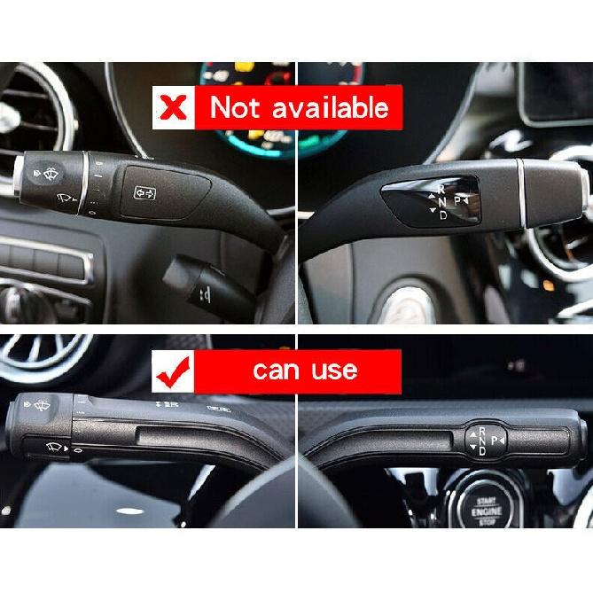 For Mercedes-Benz A200 B-class GLA Carbon Fiber Shift Lever Wiper Rod Cover Trim