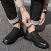 Hot sales Men Loafers Leather Business Casual Shoes Comfortable and Outdoor travel party casual stroll men's oversized shoes