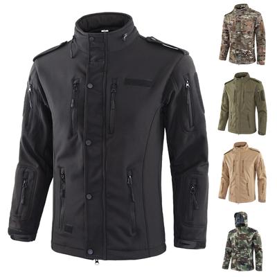 Men'S Loose Jacket Men's Winter Autumn Waterproof Hiking Jackets Fashionable Multi Pocket Hooded Jacket Fishing Camping