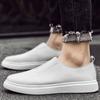 Comfortable New Loafers Men Rubber Soled Casual Shoes Man Shoes Quality Leather Shoes Male Flats Fashion Driving Mens Sneakers