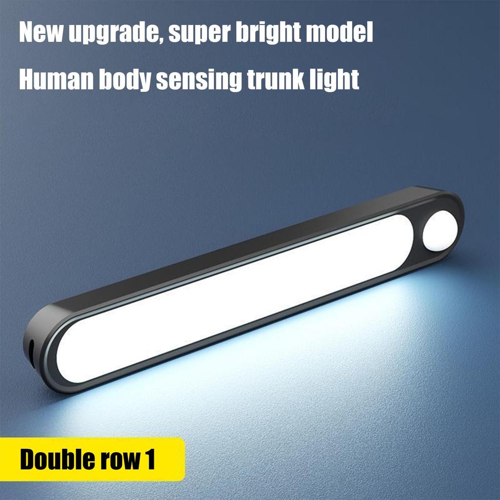 LED Trunk Light Rechargeable Car Truck Lighting Interior Bars High Brightness Auto Ceiling Lamp USB Dome Lighting for Car