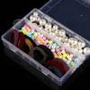 1PC Transparent Plastic Storage Case 10/15/24 Grids DIY Compartment Adjustable Container for Jewelry Earring Household Tools ZYF