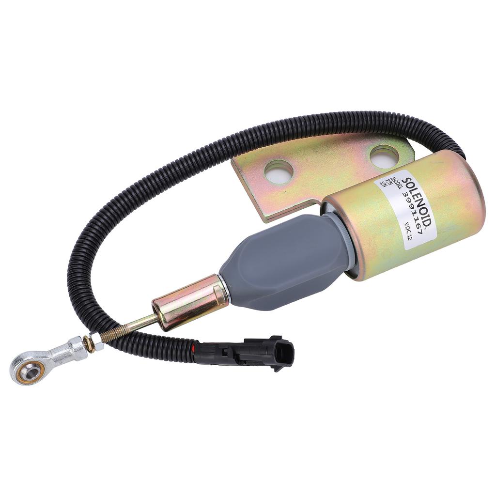 Vypínací solenoidový ventil pre Cummins 4BT Vypínací parkovací spínač na odrezanie oleja 3991167 12V