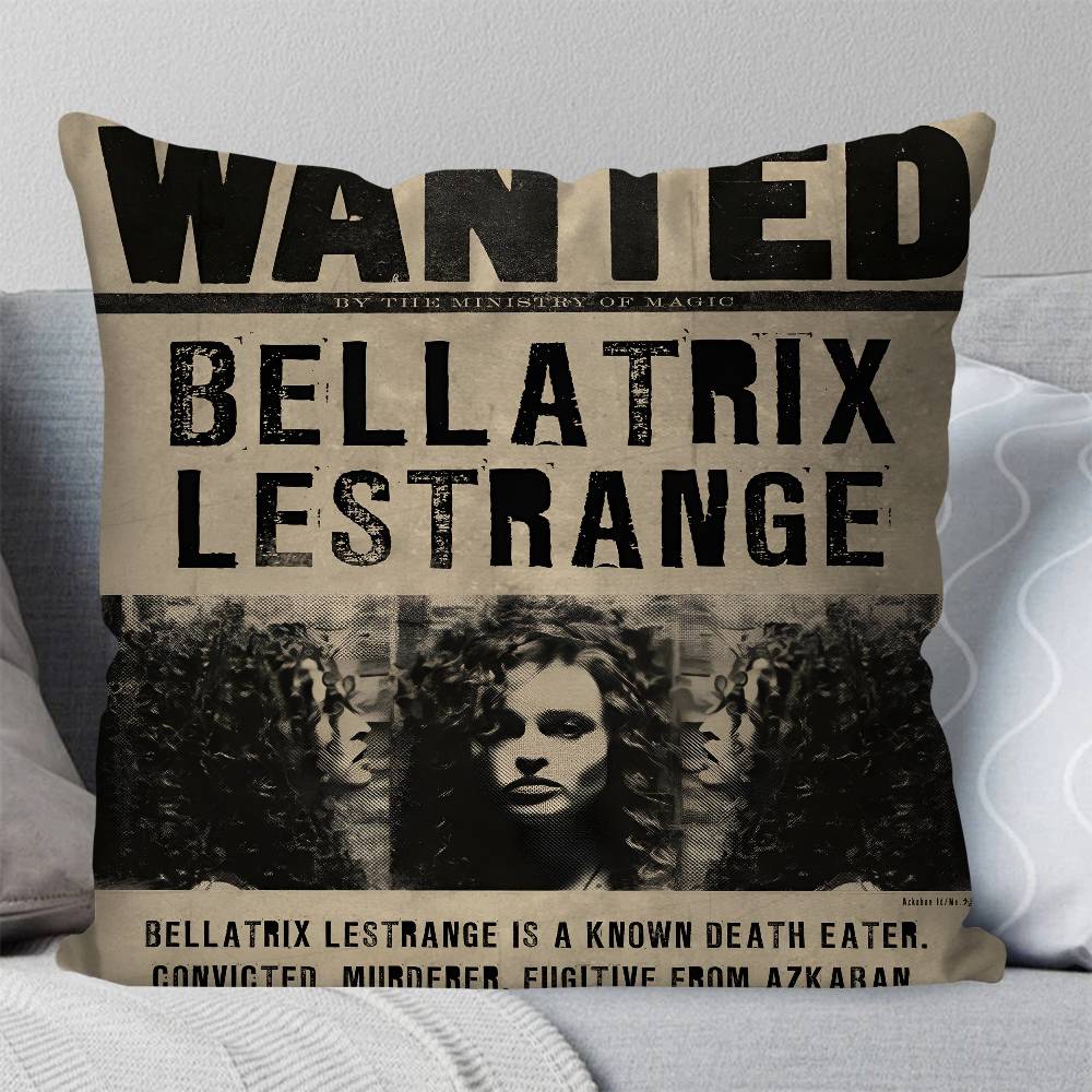H-harry P-potter vintage Federa Quadrata Camera da Letto Divano Cuscino per Comfort e Tempo Libero Auto Soggiorno Decorazione per la Casa