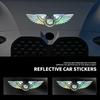 Kleurrijke Reflecterende Laser Engelenvleugel Styling Auto Kofferbak Deur Stickers Voor XT4 XT6 CTS DTS STS XTS ATS BLS SLS CT5