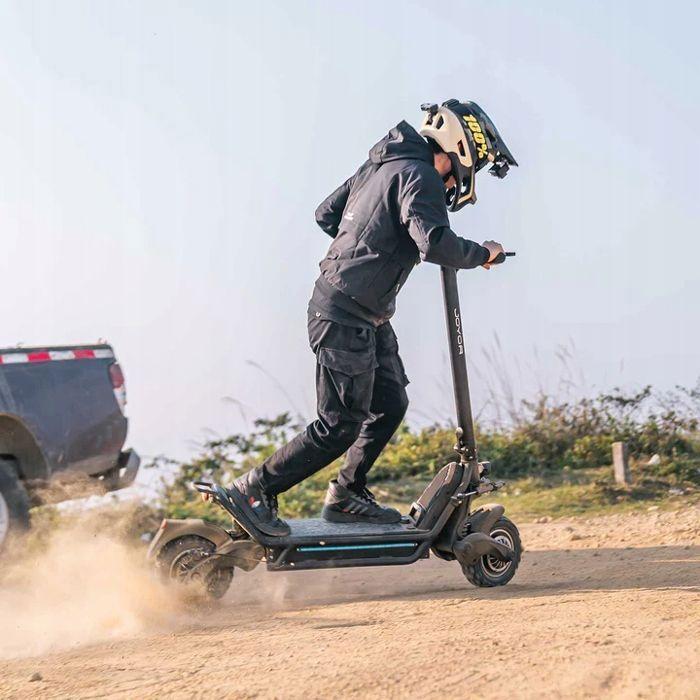 Trottinette électrique tout-terrain JOYOR E6-S - 11 pouces - Deux moteurs 1600 W - Batterie 60 V 31,5 Ah