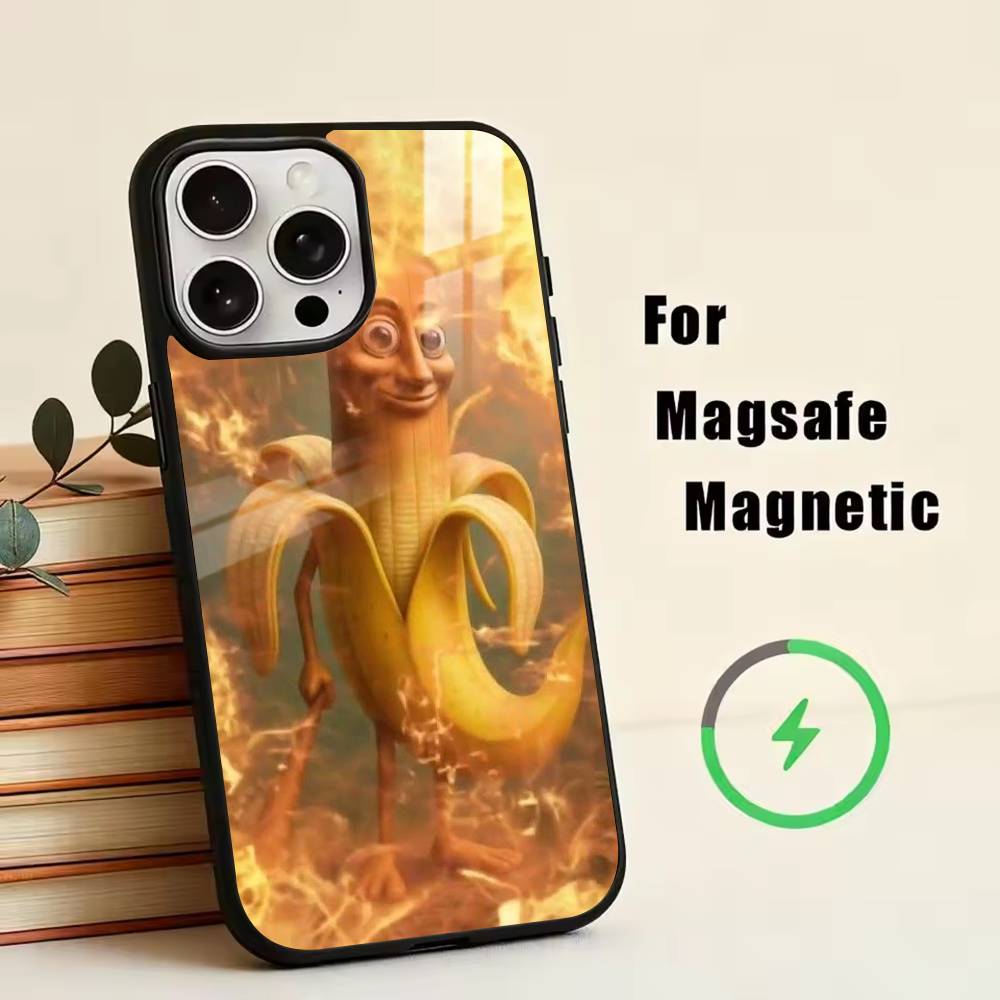 Tung Sahur Tralalero Tralala -lala Phone Case For iPhone17,16,15,14,13,12,11 Plus,Pro Magnetic with Magsafe Wireless Charging