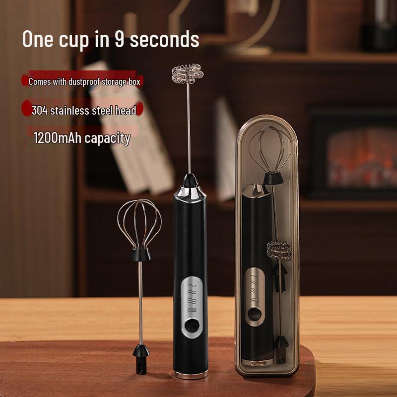 Electric Rechargeable Coffee Milk Frother