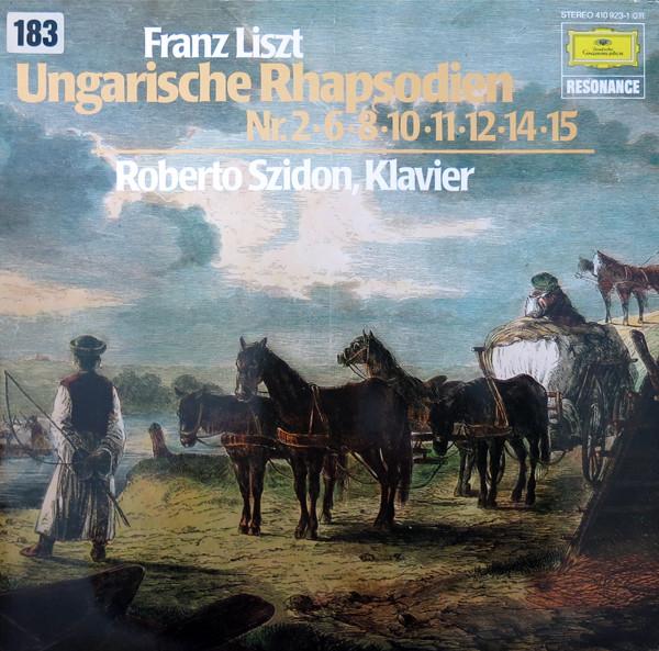 

LP Record FRANZ LISZT ROBERTO SZIDON Ungarische Rhapsodien Nr. 2 6 4109231 Deutsche Grammo 1984 Germany Classical Used