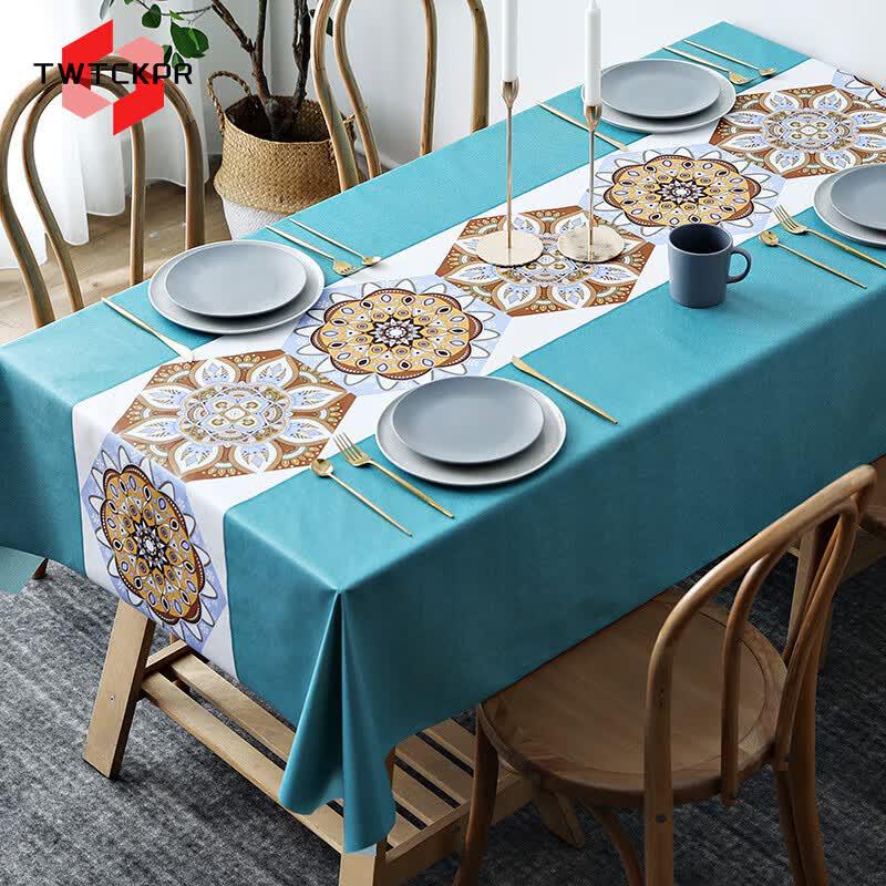Waterproof & Oil-Proof PVC Tablecloth