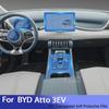 For BYD Atto 3EV (-)Car Interior Center Console Anti-scratch Repair Sticker Accessories Transparent TPU Protective Film