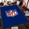 NFL Logo Design Teppich - Rutschfester Teppich geeignet für Wohnzimmer- und Schlafzimmer-Sofas.