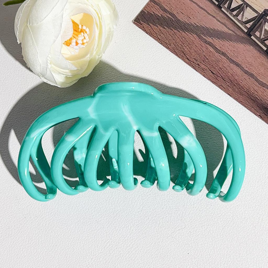 Soft silicone shark clip hairpin anti-collision protection rear head clip hair anti-drop durable clip grab clip