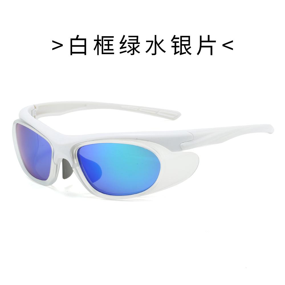 Trendy Sports Sunglasses For Women And Men Stylish Outdoor Cycling Glasses Tech-Inspired Shades For Active Lifestyle And Fas