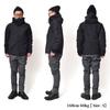 Nylon jacket outerwear [Houston] men's (American casual/military jacket/water repellent) (M size/black)