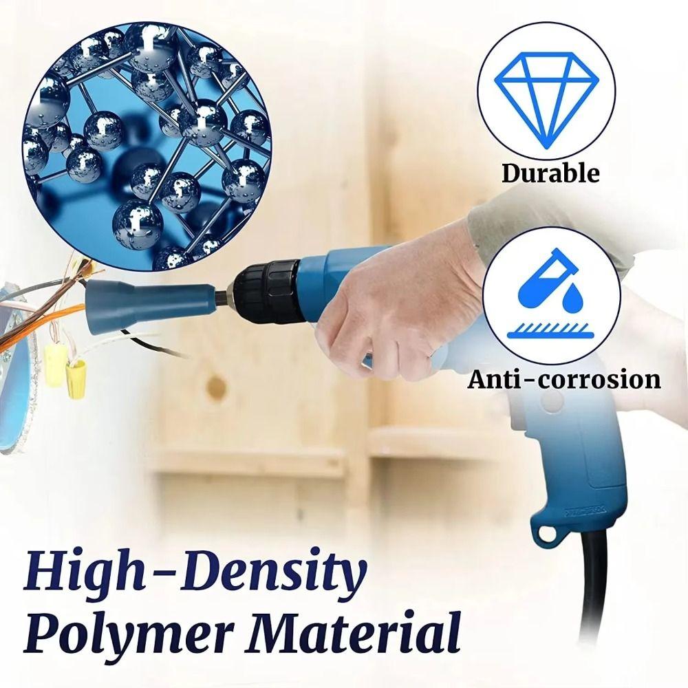 1/4" Chuck Electrician Wire Twisting Tools Wire Twister Connector Socket  for Power Drill Drivers